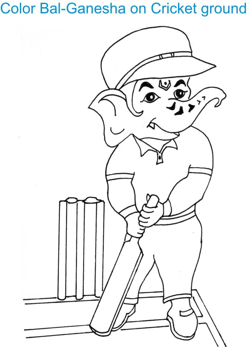 800x1116 Ganesh Chaturthi Coloring Page For Kids 5