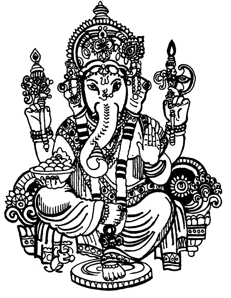 Ganesha Coloring Pages To Download And Print For Free Coloring 800x1032 Ganesha Coloring Pages To Download And Print For Free Coloring