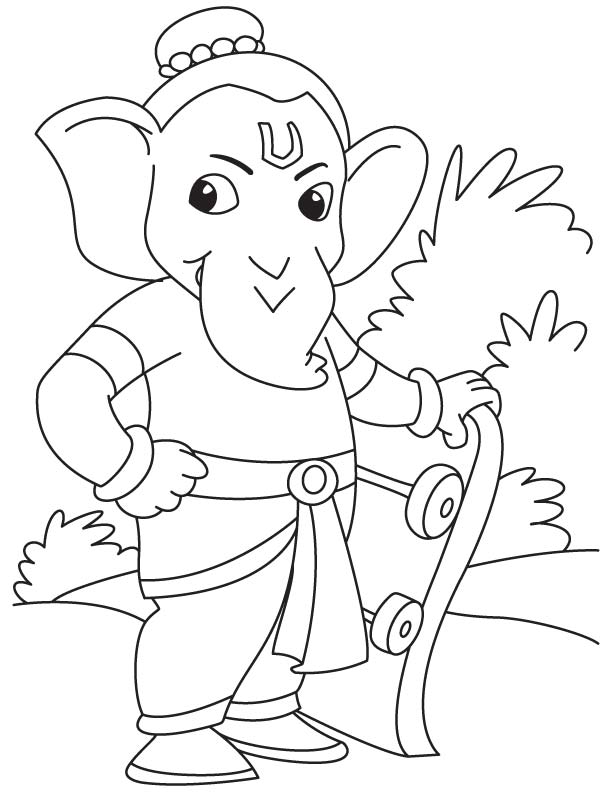 Hindu Mythology Ganesh 612x792 Hindu Mythology Ganesh