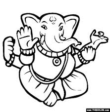 Drawing And Coloring Blog Ganesha Coloring Pages 222x227 Drawing And Coloring Blog Ganesha Coloring Pages