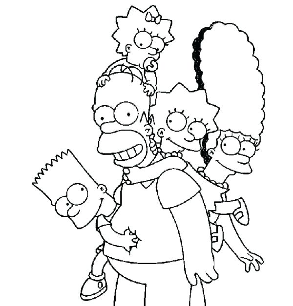 600x628 Gangsta Coloring Pages Happy Family The Coloring Page Sun Free