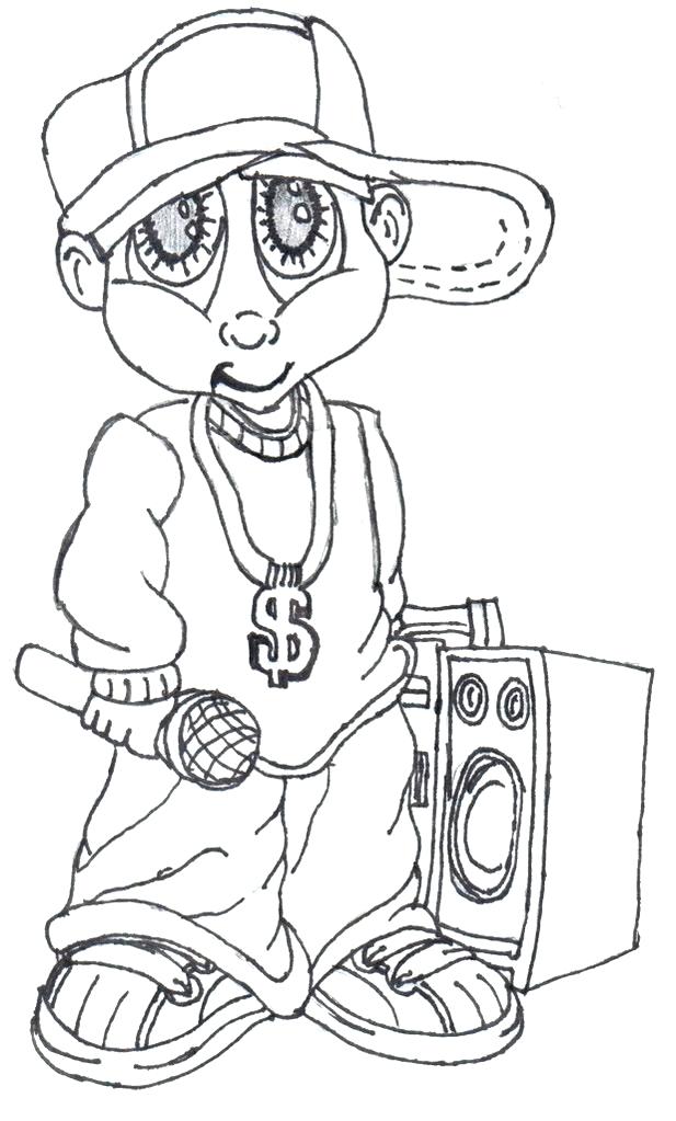 617x1023 Gangsta Coloring Pages Really Cool Gangsta Cartoon Drawings