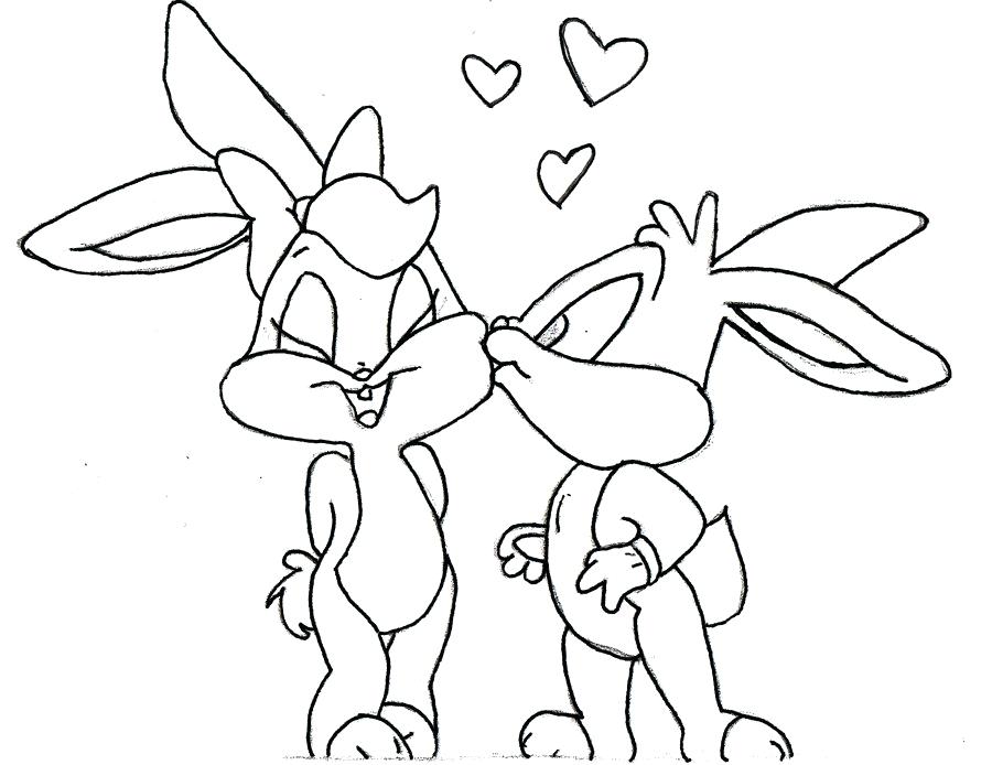 900x694 Bugs Bunny Coloring Sheets Printable Kids Coloring Bugs Bunny