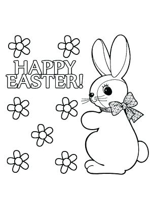 300x425 Bunny Pictures To Color Free Printable Bunny Coloring Pages