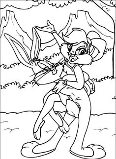 236x322 Smiling Bugs Bunny Coloring Page Free Printable Coloring Pages