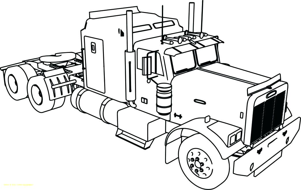 1043x661 Dump Truck Coloring Page Large Size Of Dump Truck G Pages Free