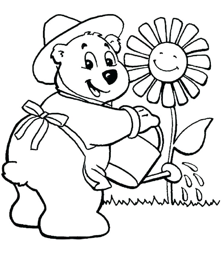 Garden Coloring Pages For Kids at GetColorings.com | Free printable ...