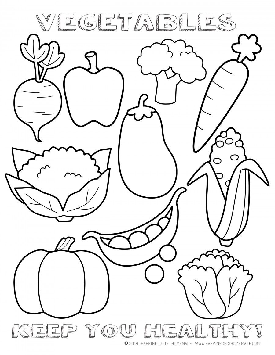 Healthy Vegetables Coloring Page Sheet Evaluaciones 900x1164 Healthy Vegetables Coloring Page Sheet Evaluaciones