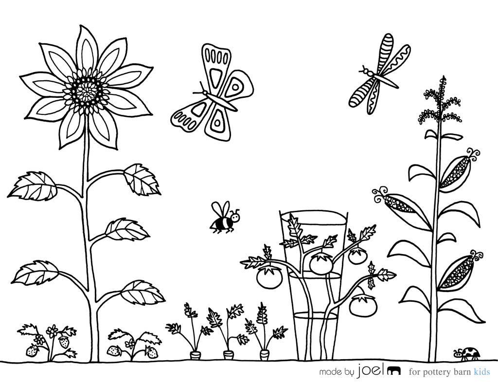 Captivating Garden Coloring Pages For Adults Preschool To Print 1024x791 Captivating Garden Coloring Pages For Adults Preschool To Print