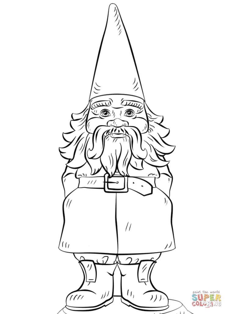 748x1030 23 Gnome Coloring Pages Images Free Coloring Pages