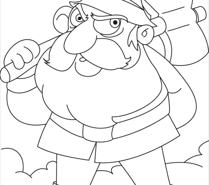 Garden Gnome Coloring Pages at GetColorings.com | Free printable ...