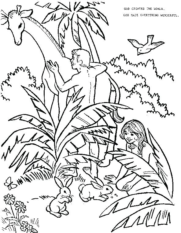 Garden Of Eden Coloring Pages at GetColorings.com | Free printable ...