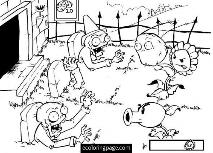 Plants Vs Zombies Free Coloring Sheet Online Fun Coloring Pages 730x525 Plants Vs Zombies Free Coloring Sheet Online Fun Coloring Pages