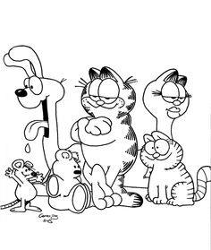 236x279 Music Coloring Pages Garfield Music Coloring Pages 7 Com.gif