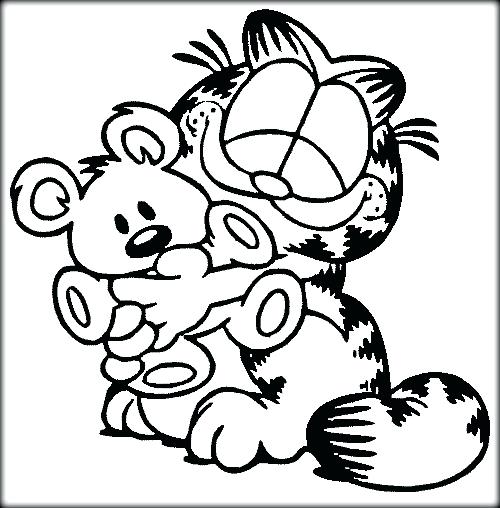 Garfield Coloring Pages at GetColorings.com | Free printable colorings ...