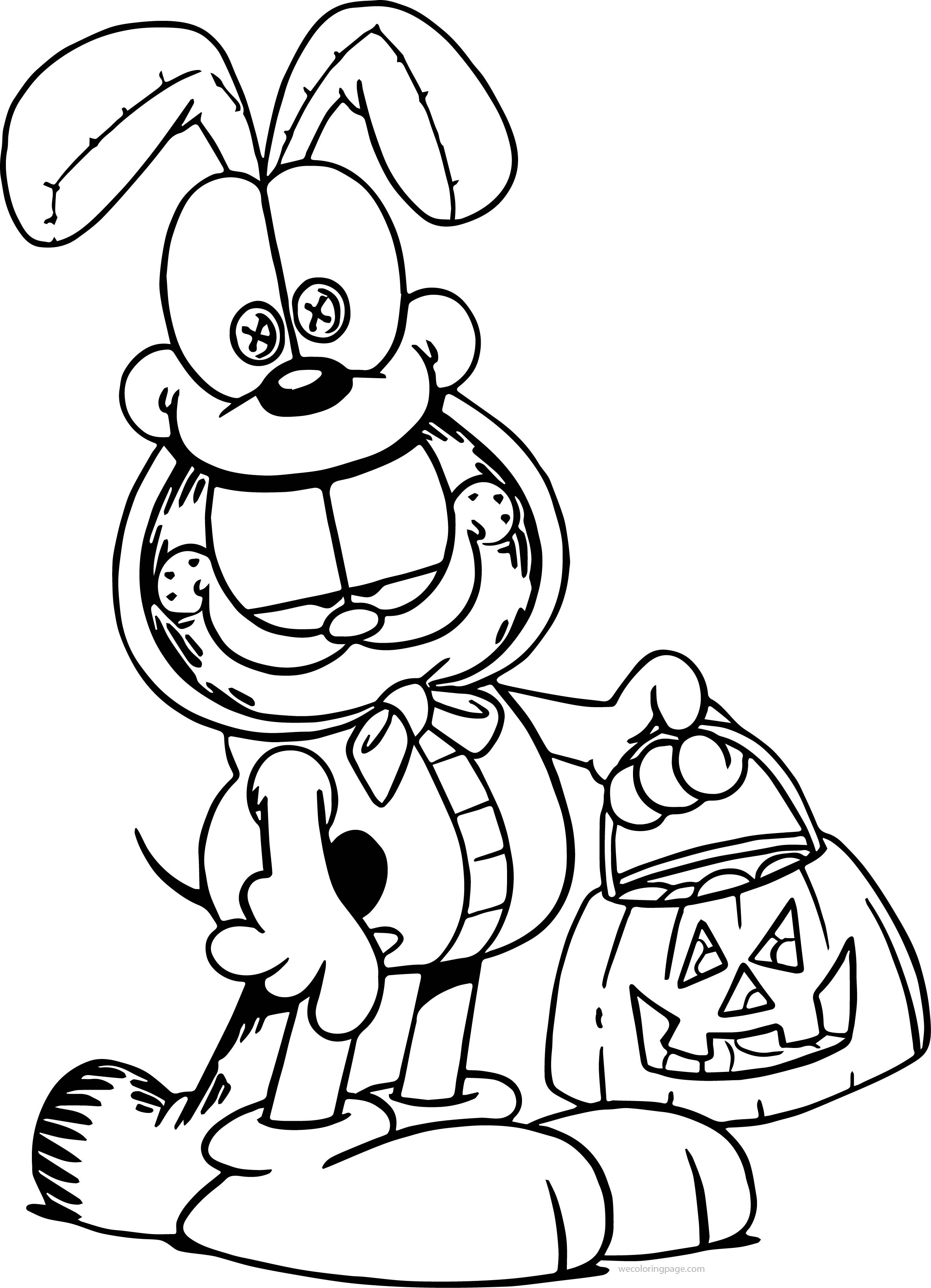 Garfield Printable Coloring Pages - Printable Coloring Pages