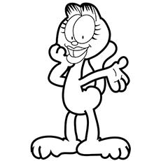 230x230 Top 10 Free Printable Garfield Coloring Pages Online