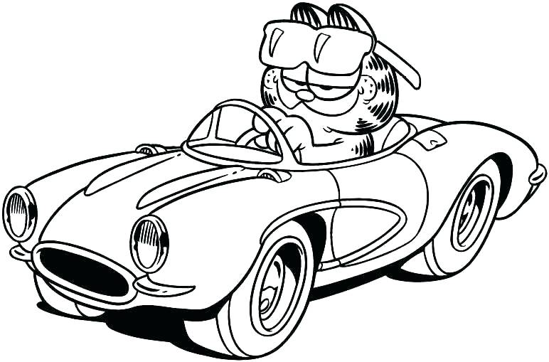Garfield Coloring Sheets 772x509 Garfield Coloring Sheets