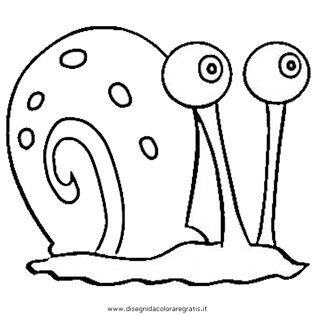 Gary The Snail Coloring Pages 640x640 Gary The Snail Coloring Pages