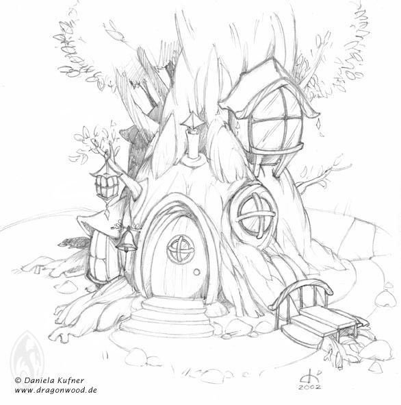 Fairy Tree House Coloring Pages Google Search Design Kids 586x591 Fairy Tree House Coloring Pages Google Search Design Kids