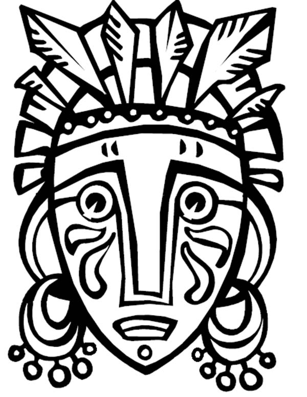 African Masks Coloring Sheets Colouring For Sweet Draw Photo 600x777 African Masks Coloring Sheets Colouring For Sweet Draw Photo