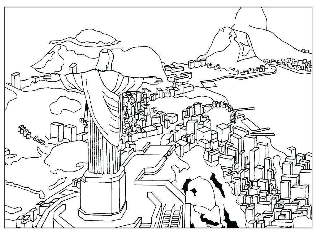 1024x759 Sphinx Coloring Page Bridge Coloring Page Golden Gate Bridge