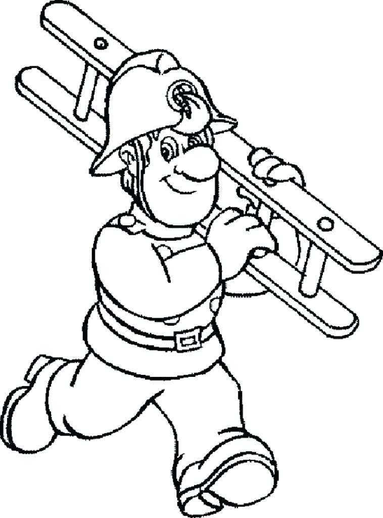 Fire Fighter Coloring Page Fireman Coloring Pages Printable 758x1024 Fire Fighter Coloring Page Fireman Coloring Pages Printable