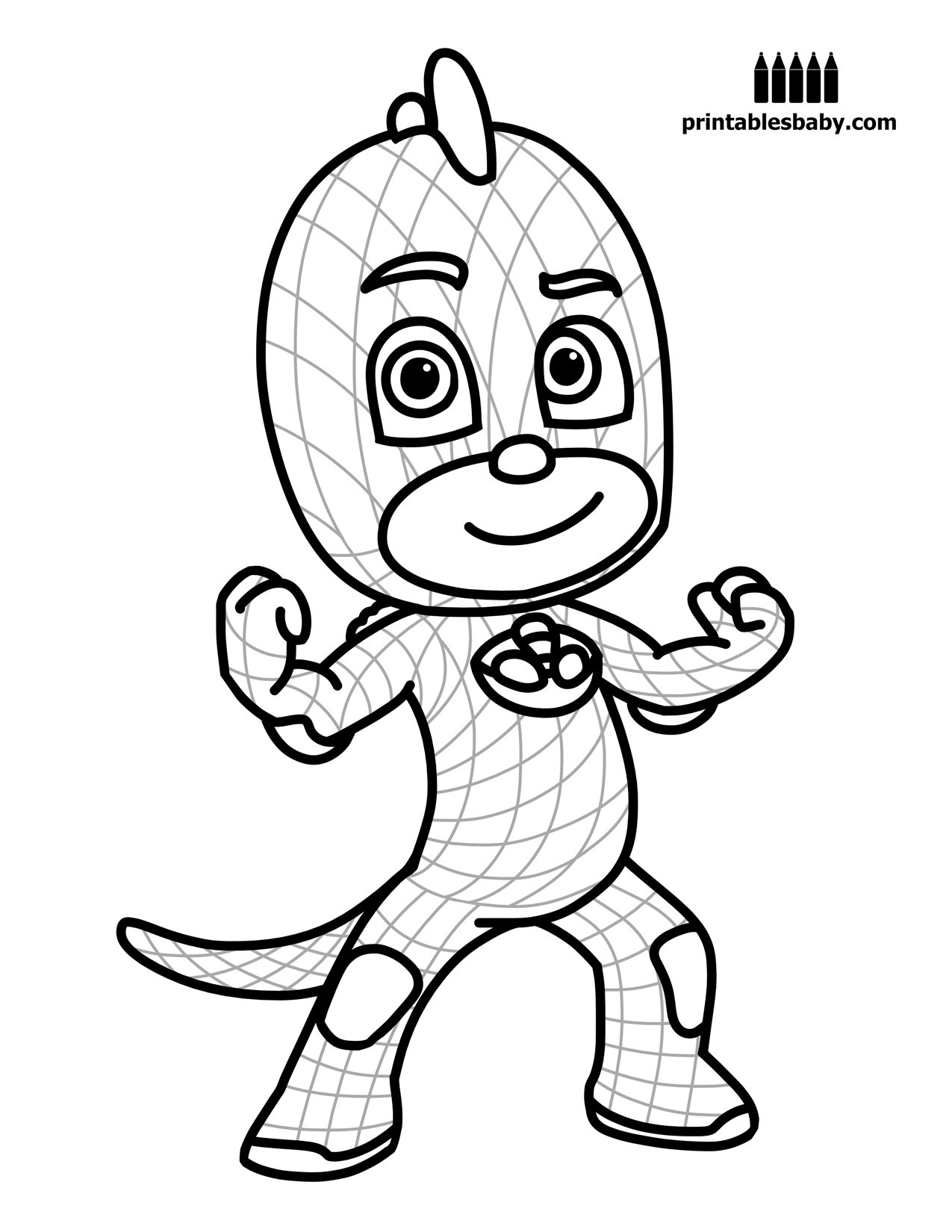 1275x1650 Pj Masks Gecko Coloring Pages Fresh Pj Masks Coloring Pages Free