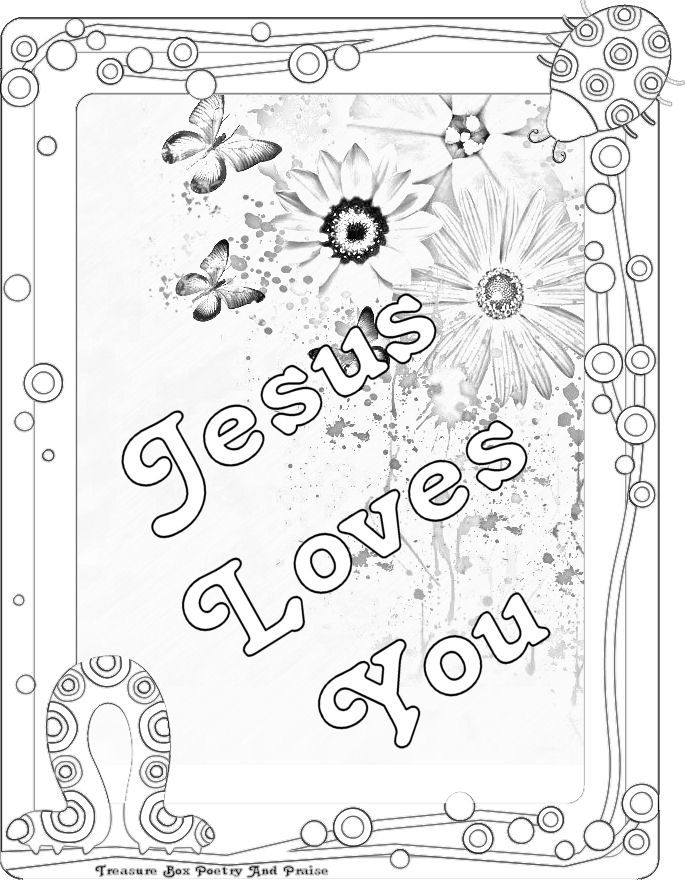 Bible Verse Coloring Pages Childrens Gems In My Treasure Box 685x881 Bible Verse Coloring Pages Childrens Gems In My Treasure Box
