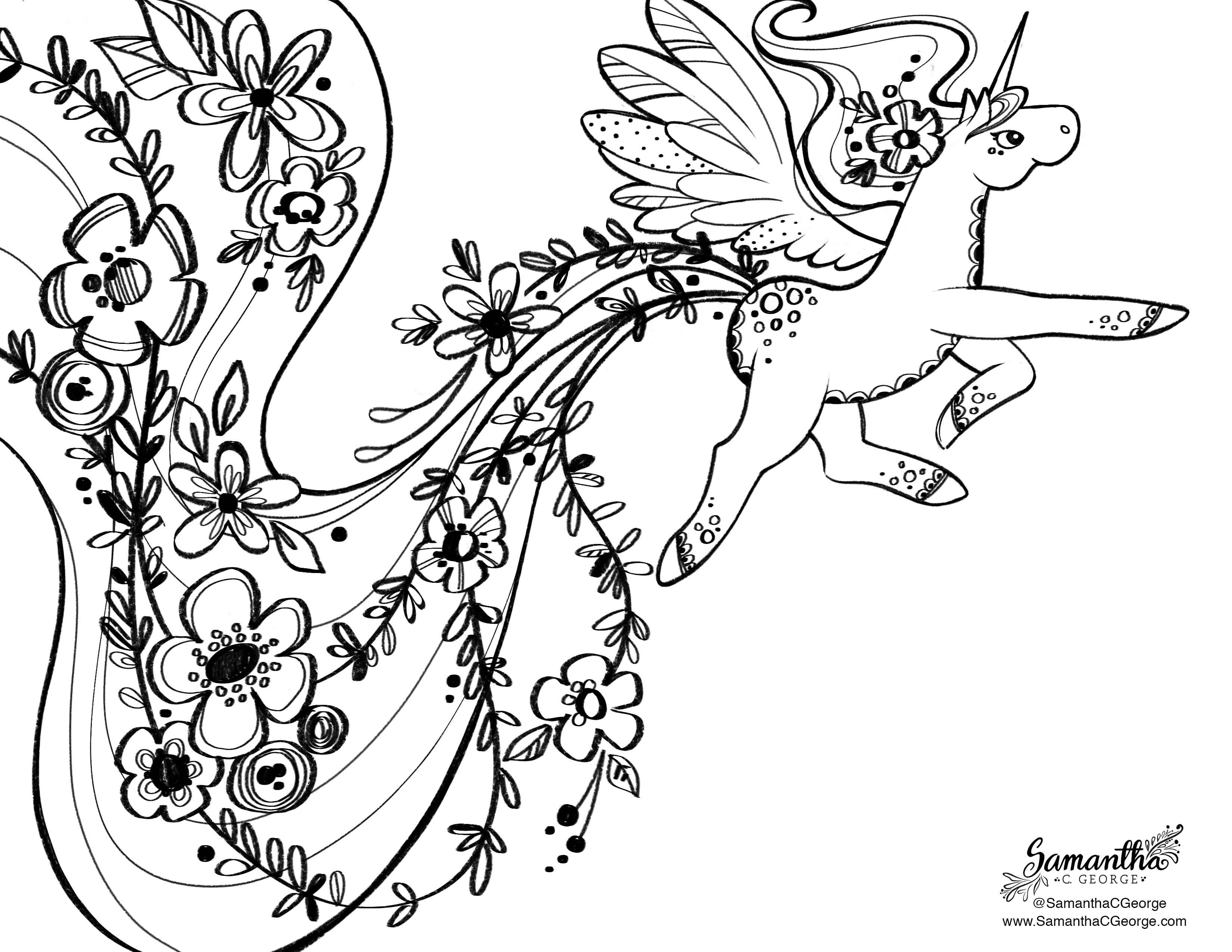 Free Coloring Pages ) Samantha C George 3300x2550 Free Coloring Pages ) Samantha C George