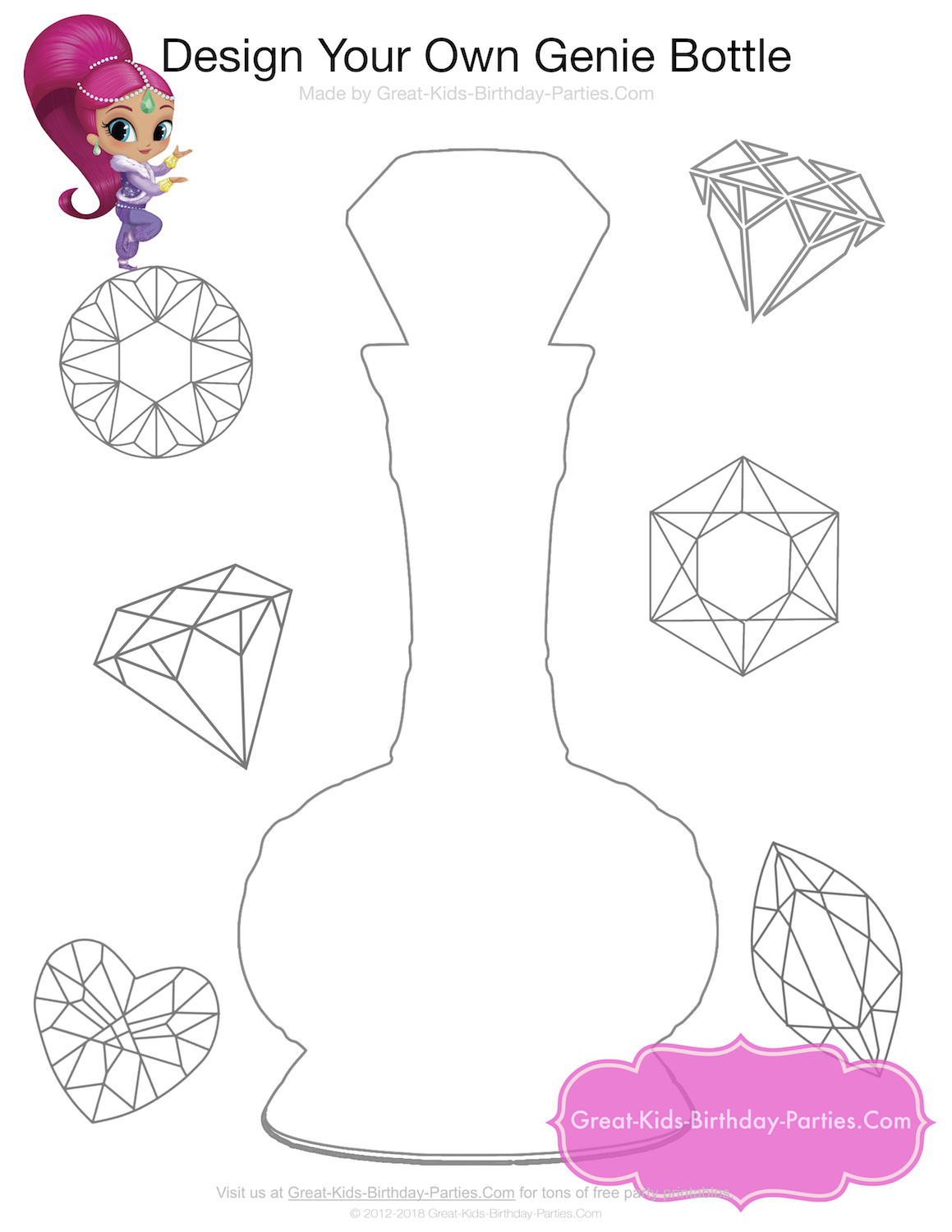 1159x1500 Shimmer And Shine Party