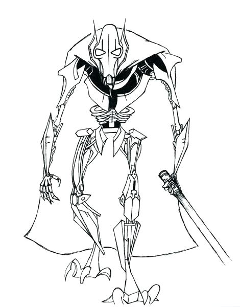 Jamestown Coloring Pages General Grievous Coloring Pages General 470x600 Jamestown Coloring Pages General Grievous Coloring Pages General