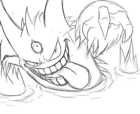 Pokemon Coloring Pages Gengar ~ 474x387 Pokemon Coloring Pages Gengar ~