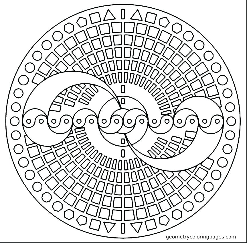 Geometric Coloring Pages For Adults Coloring Pages Printable 863x851 Geometric Coloring Pages For Adults Coloring Pages Printable