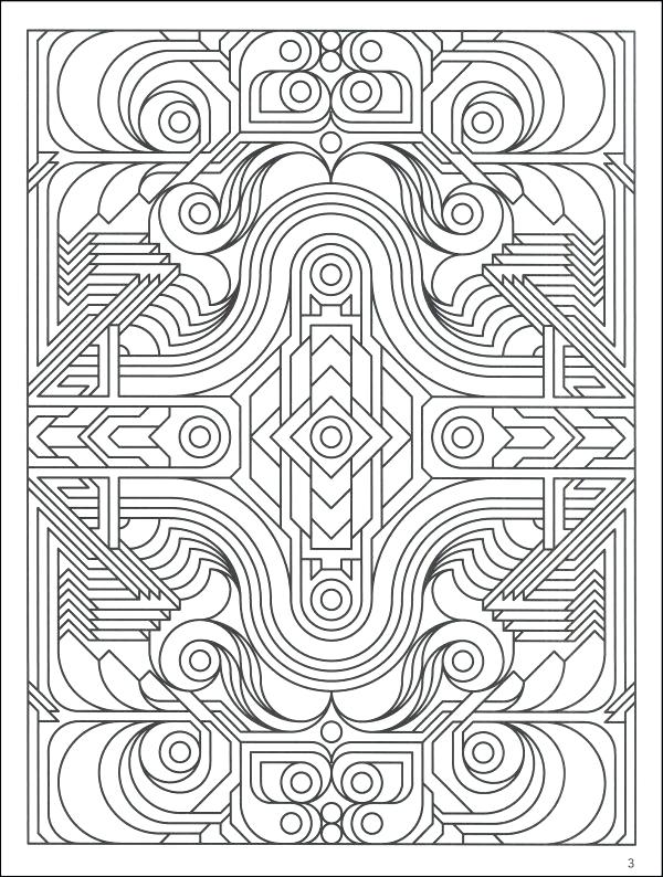Geometric Coloring Pages For Adults Geometric Coloring Books 600x794 Geometric Coloring Pages For Adults Geometric Coloring Books