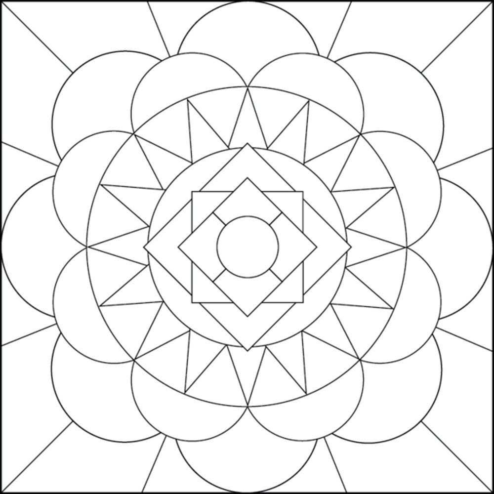 The Best Printable Geometric Coloring Pages Adults Menmadehome 1000x1000 The Best Printable Geometric Coloring Pages Adults Menmadehome