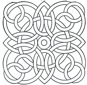 360x352 Free Design Coloring Pages Designs To Color Free Geometric Designs