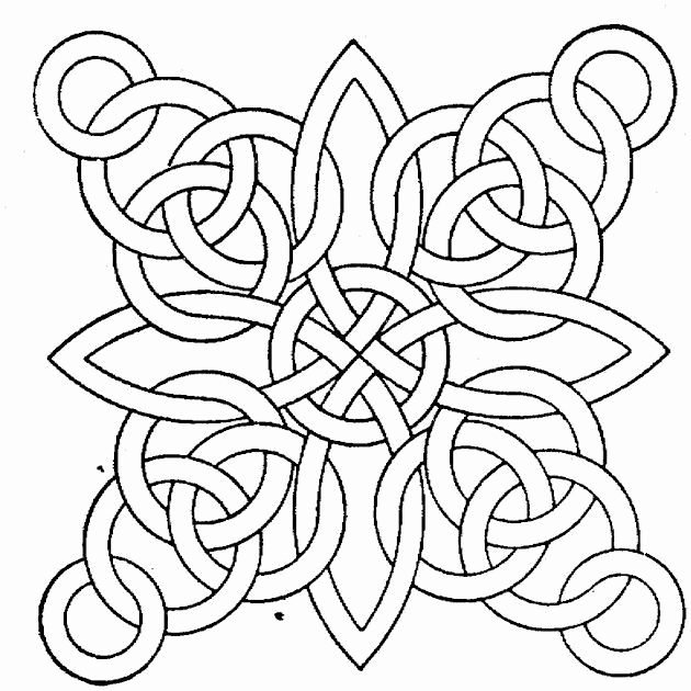 630x630 Geometric Patterns Coloring Pages For Kids Ohmygirl.us