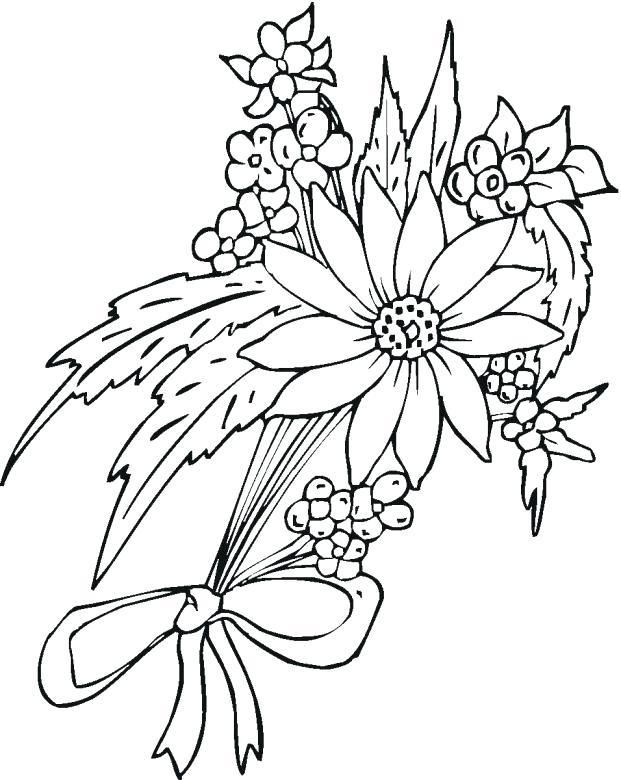 Geometric Flower Coloring Pages at GetColorings.com | Free printable ...