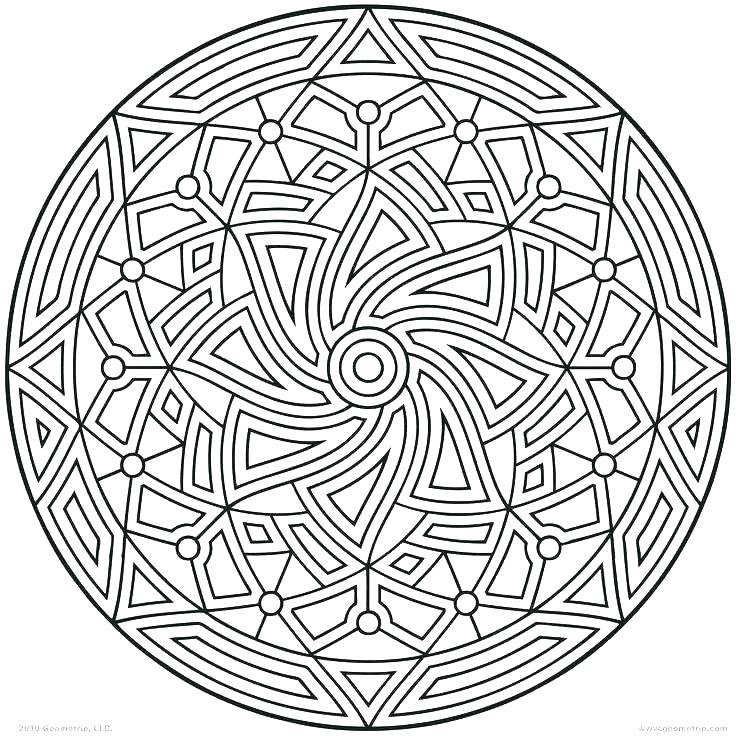 736x736 Free Mandala Coloring Pages Or Geometric Mandala Coloring Sheets