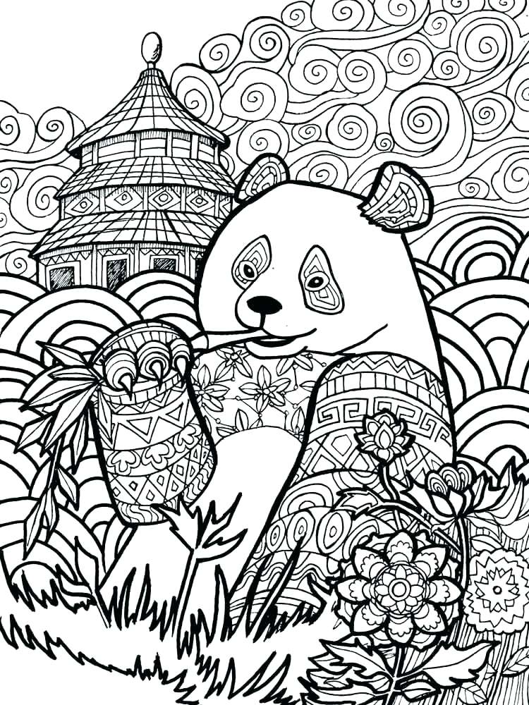 750x1000 Geometric Pattern Coloring Pages For Adults Art Therapy