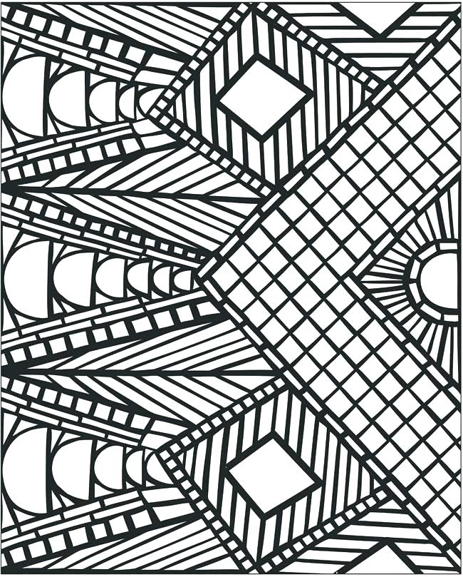 650x809 Pattern Coloring Pages Coloring Pages Patterns As Well As Pattern