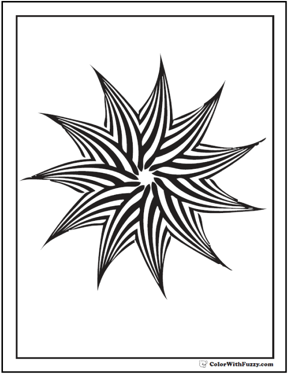 590x762 Geometric Patterns Kids Coloring Pages Kids Colouring And Patterns