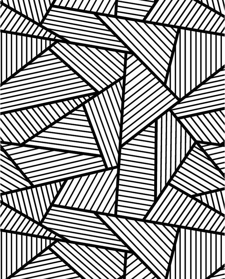 Geometric Patterns Coloring Pages For Kids at GetColorings.com | Free ...