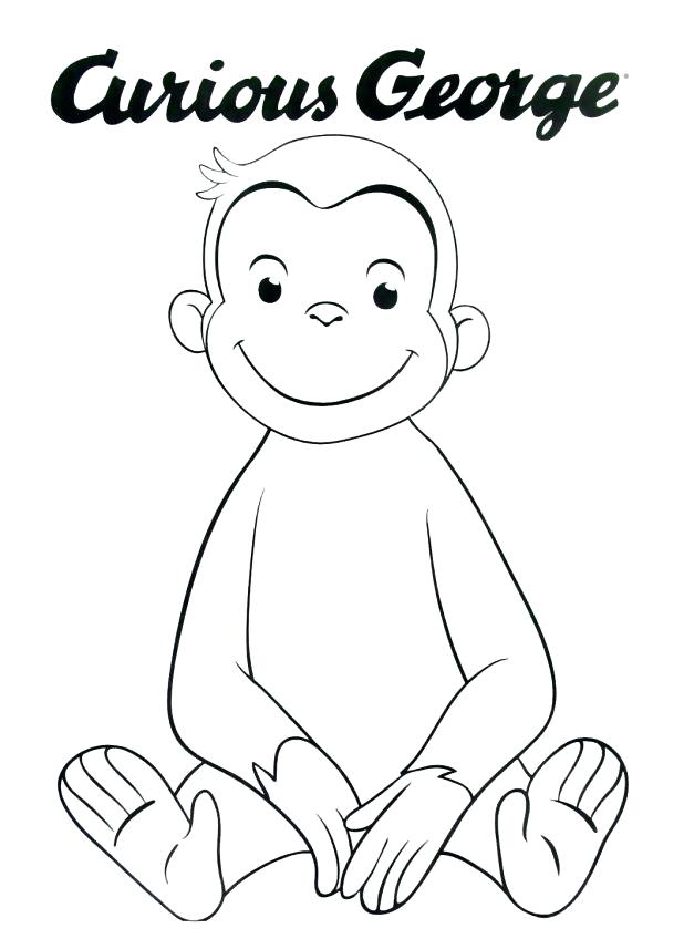 618x857 Extraordinary Curious George Color Pages Printable Curious
