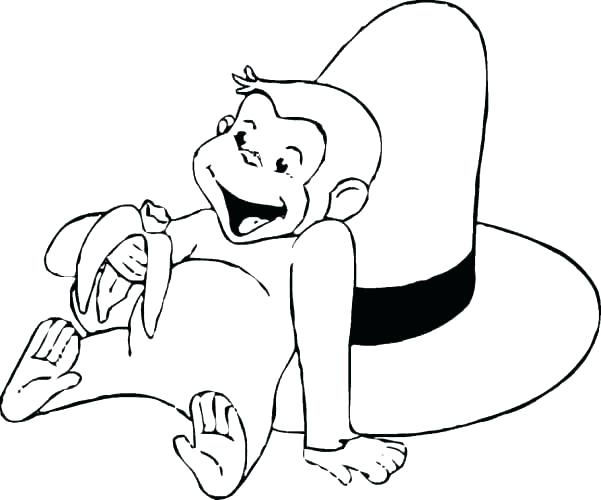 601x500 Curious Color Pages Cute Curious Coloring Page Curious Curious