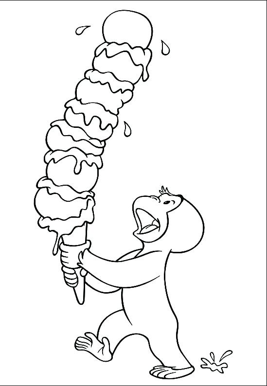 Curious George Coloring Page Curious Coloring Pages Curious George 549x794 Curious George Coloring Page Curious Coloring Pages Curious George