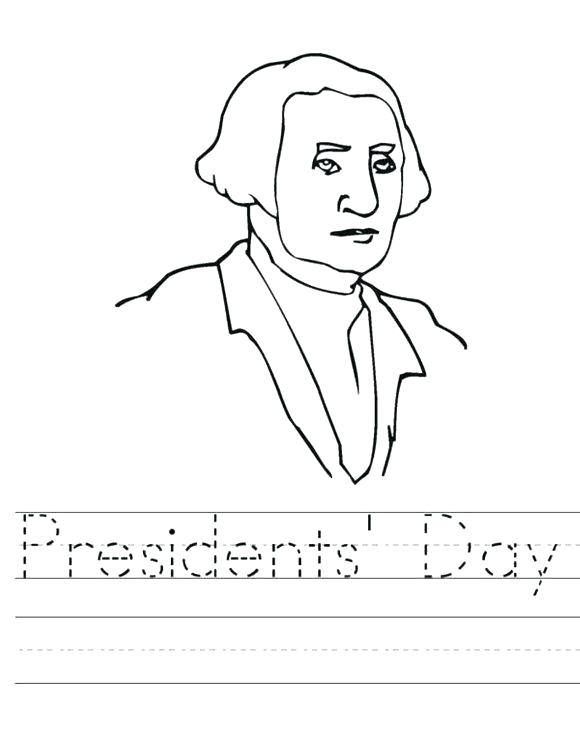 George Washington Coloring Pages Printable 580x750 George Washington Coloring Pages Printable