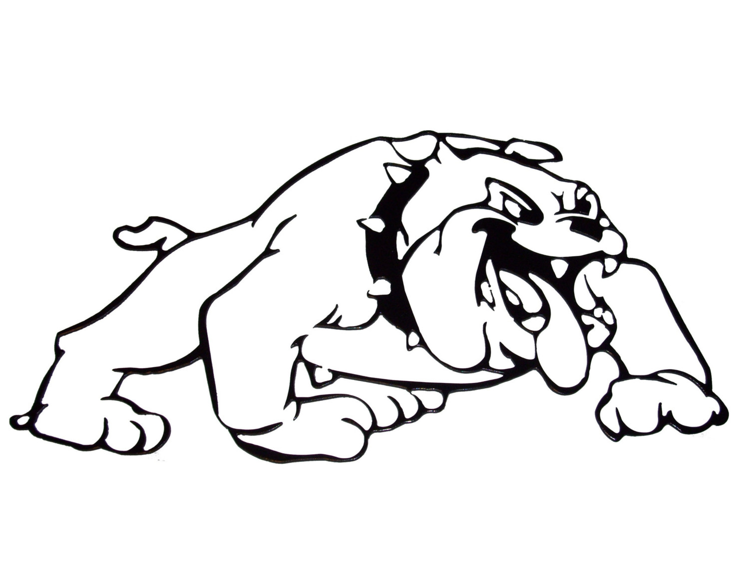 1500x1153 Bulldog Coloring Pages