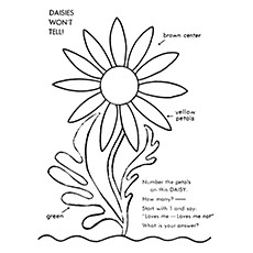 10 Pretty Daisy Coloring Pages For Toddlers 230x230 10 Pretty Daisy Coloring Pages For Toddlers